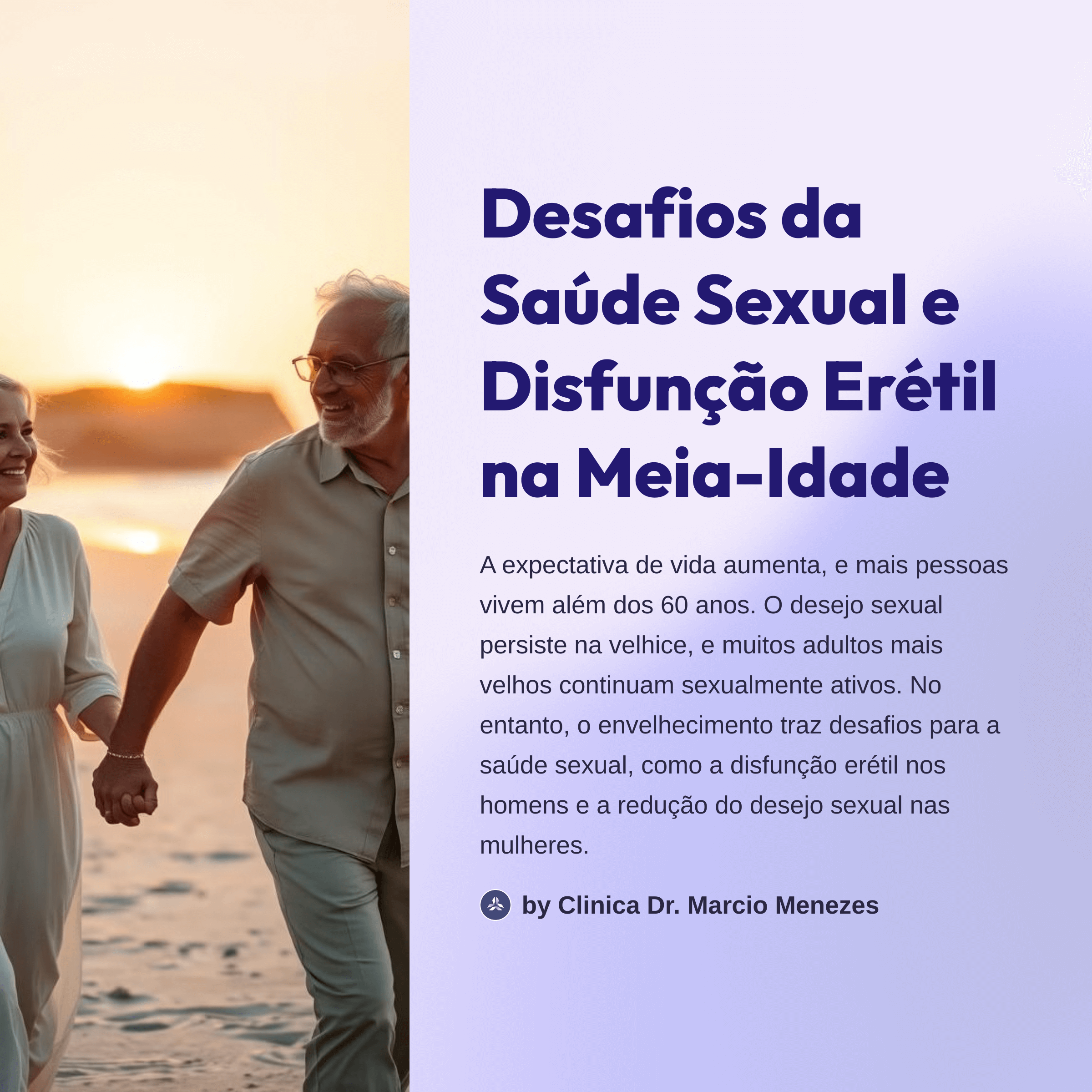 Desafios da Saúde Sexual e Disfunção Erétil na Meia-Idade