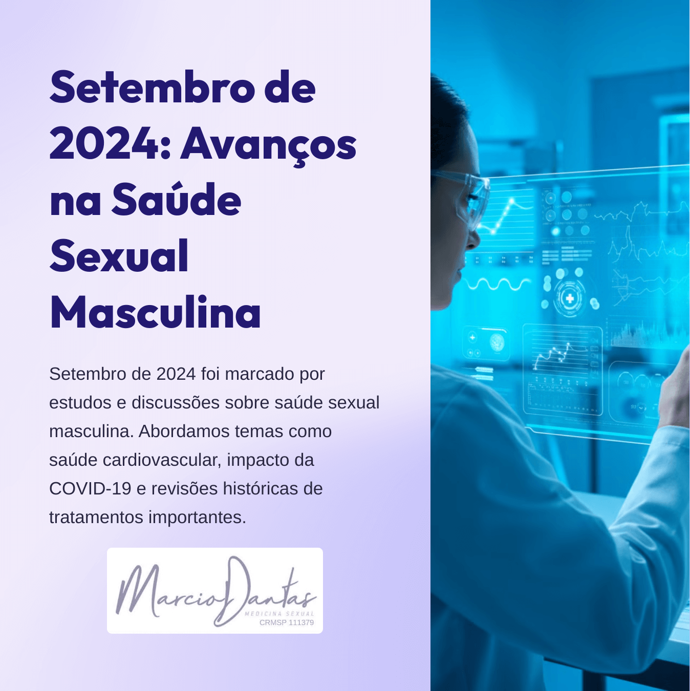 Avanços na Saúde Sexual Masculina Aumento Peniano Dr. Marcio Dantas de Menezes