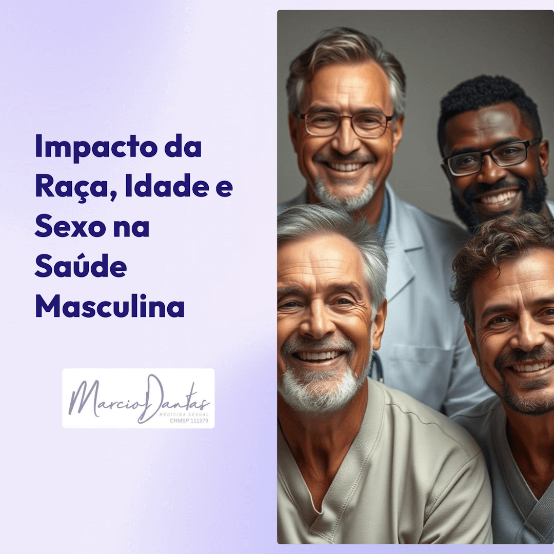 Impacto da Raça Idade e Sexo na Saúde Masculina Dr. Marcio Dantas de Menezes Aumento Peniano