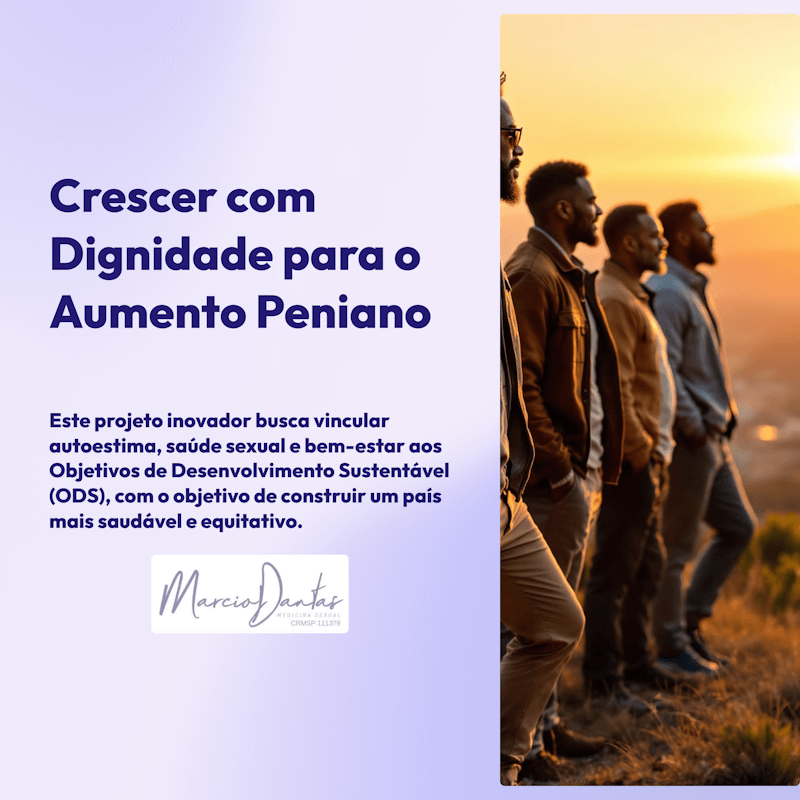 Crescer com Dignidade para o Aumento Peniano - Dr. Marcio Dantas de Menezes