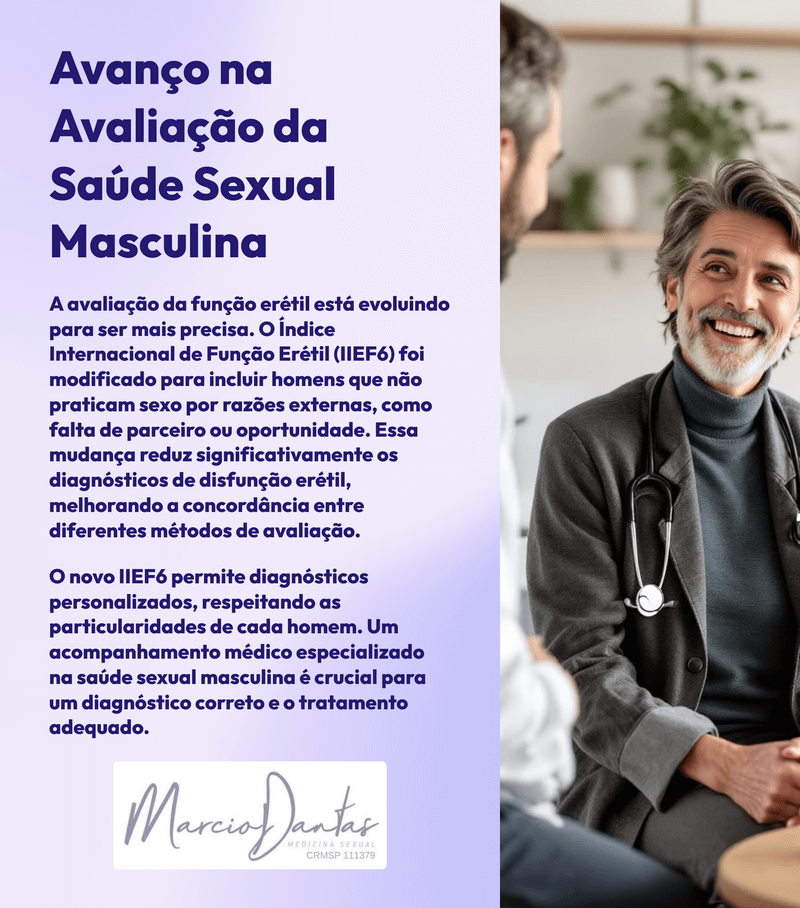 Nova Abordagem na Avaliação da Disfunção Erétil Dr. Marcio Dantas de Menezes Aumento Peniano