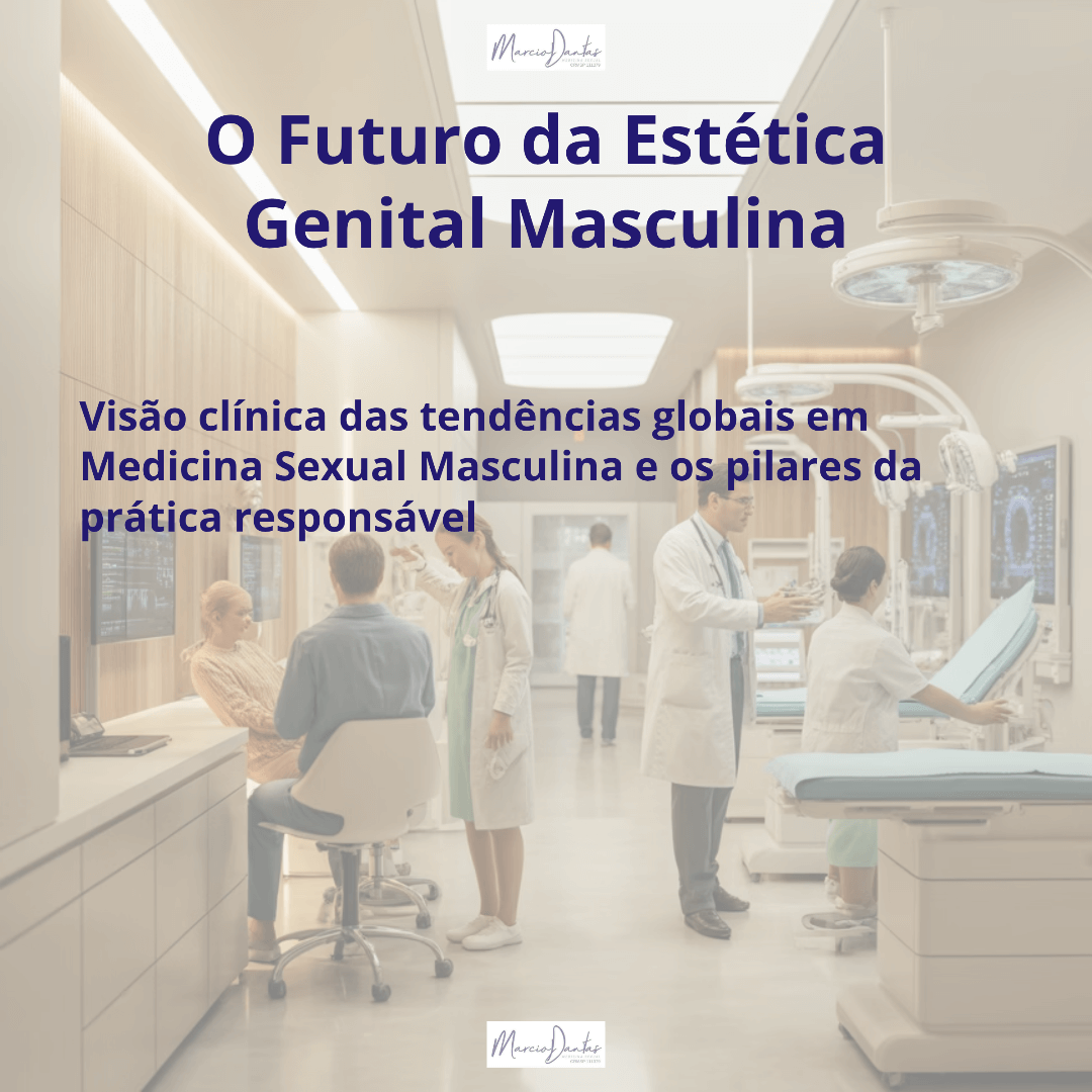 Novas fronteiras da cirurgia íntima masculina: tecnologia, regeneração e confiança.